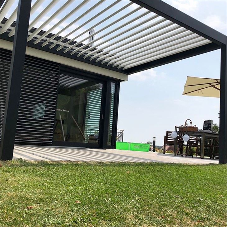 Electric Patio Pergola